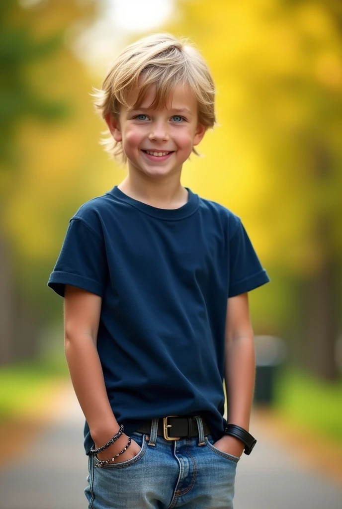 Create a young handsome boy images .he should be proper left side on the screen . Image should be for YouTube thumbnail and he is looking right side on the screen