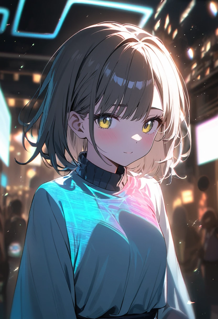 Holographic glow effect