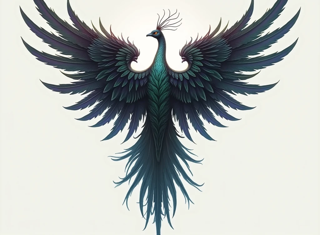 Keep the image composition and style unchanged, but zoom out slightly to ensure the entire wingspan is fully visible, including the tips.