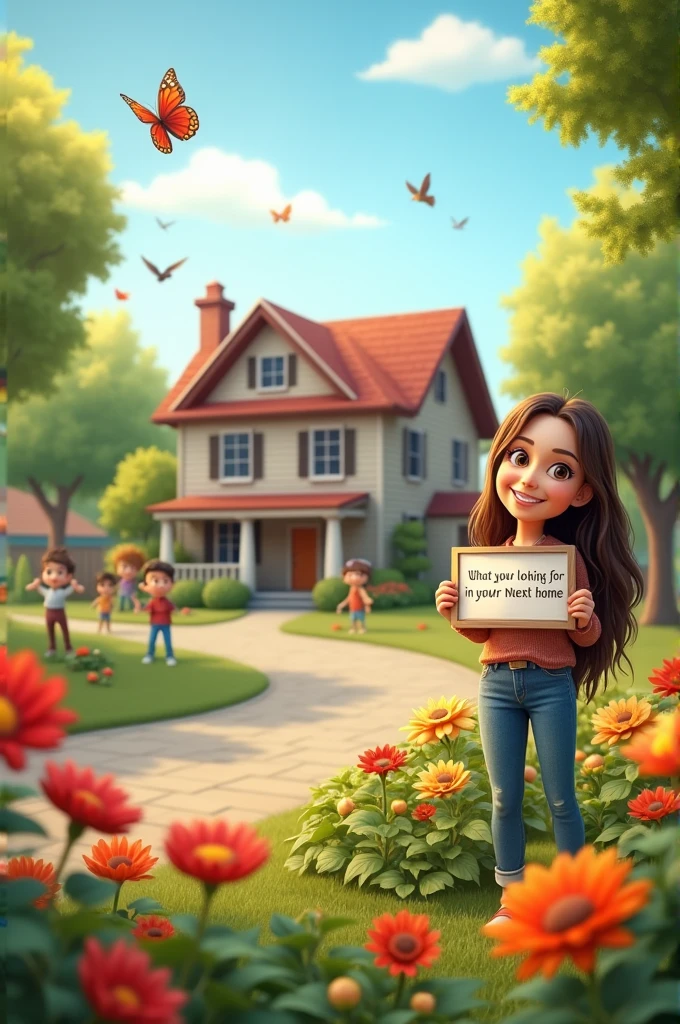 Image to welcome a real estate Facebook page with the title What are you looking for in your next home??