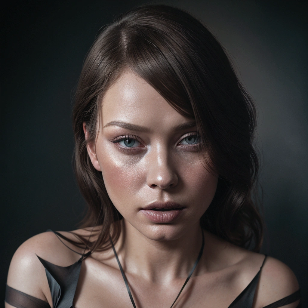 by Rebecca Ferguson, award winning studio photography, professional color grading, soft shadows, no contrast, clean sharp focus, magazine photography, Shaden surreal postcard on a cracked paper, extremely dynamic, unusual , vintage, cinematic lighting with early morning fog,