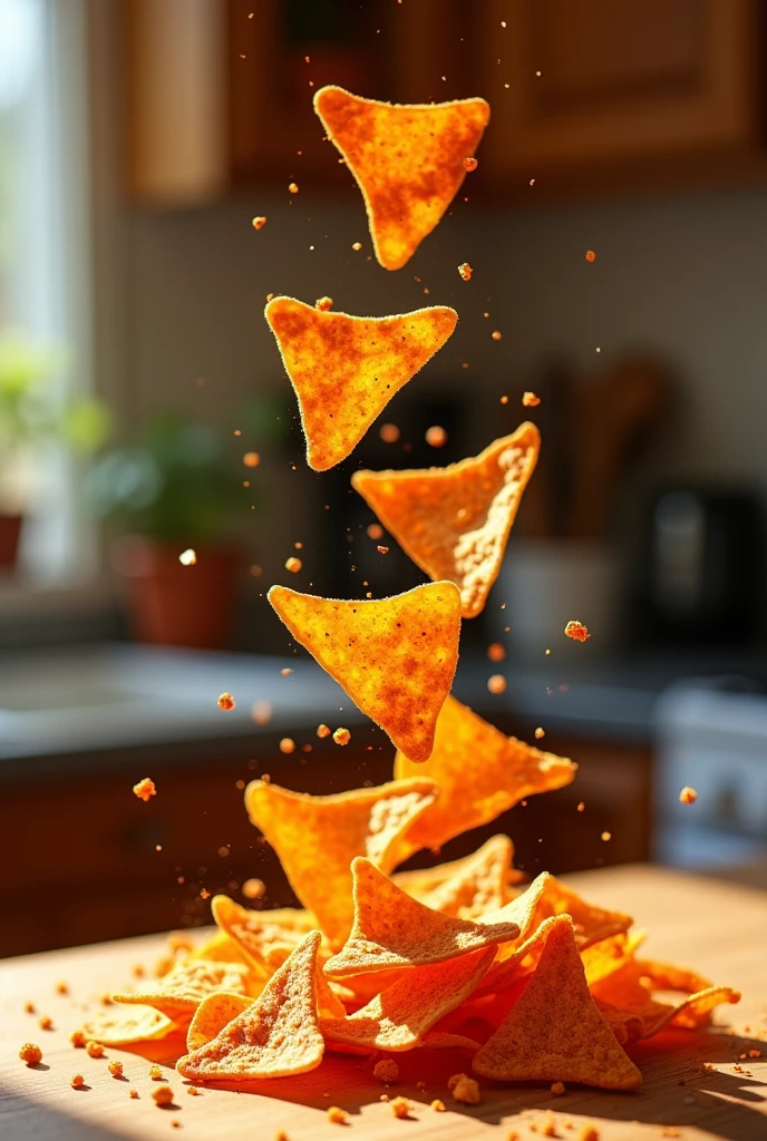 doritos falling to the bottom