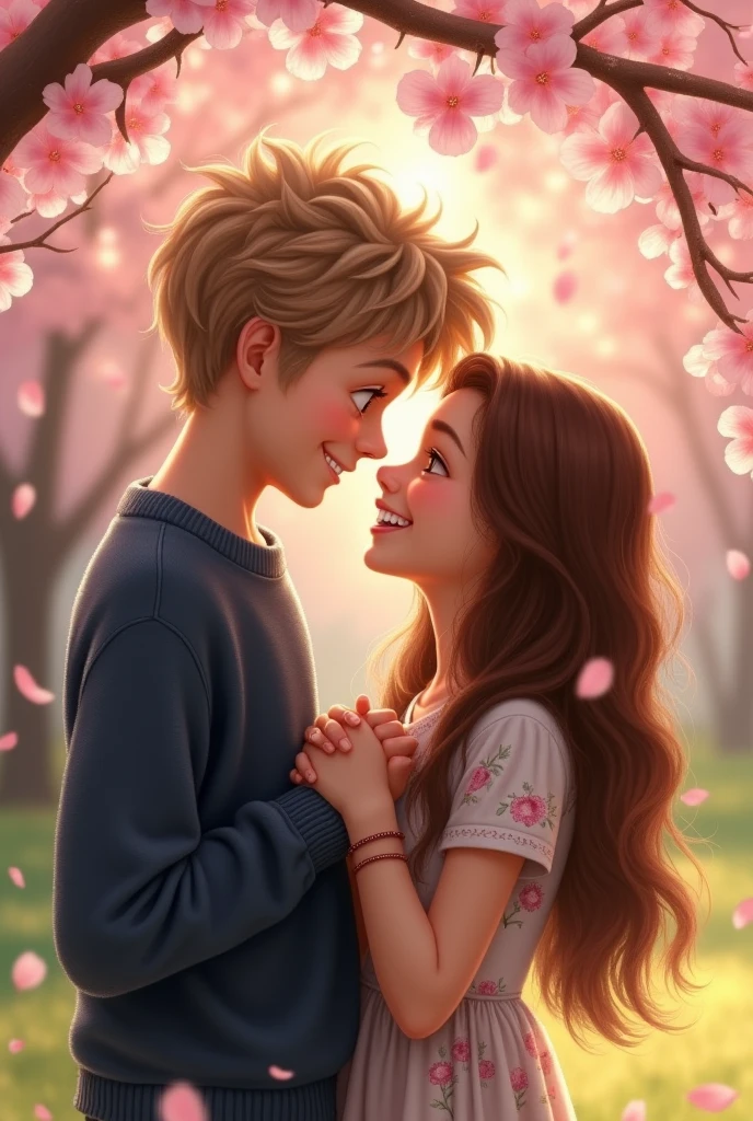 Boy and girl Love Photo 