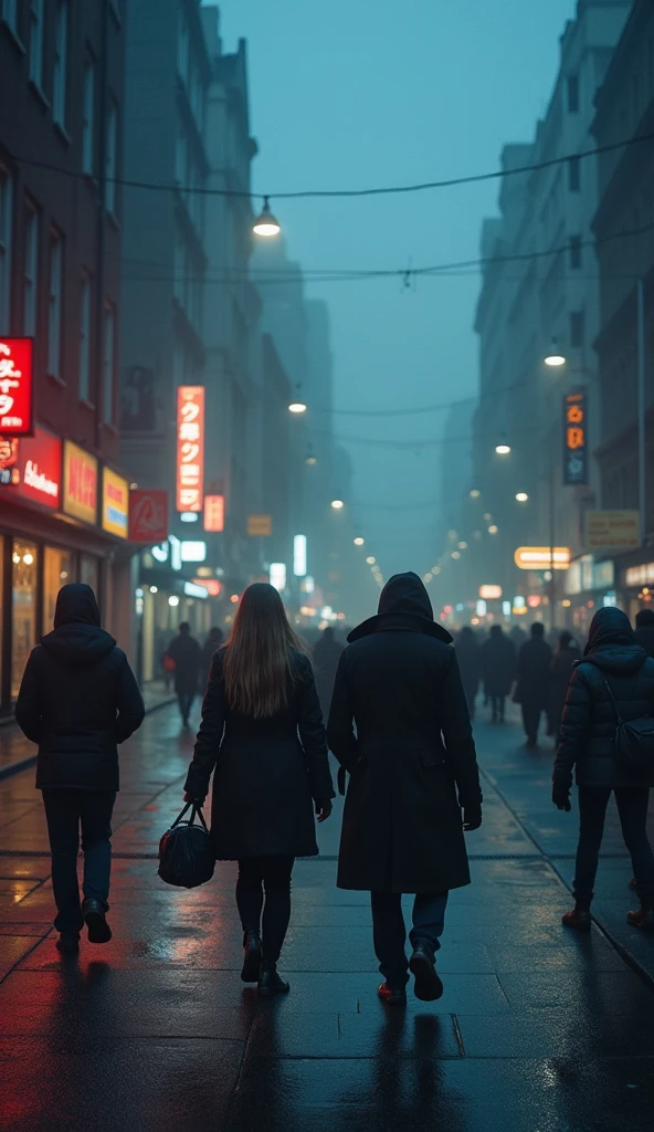 The air will grow colder, and the usual sounds of the city will fade into a ghostly quiet