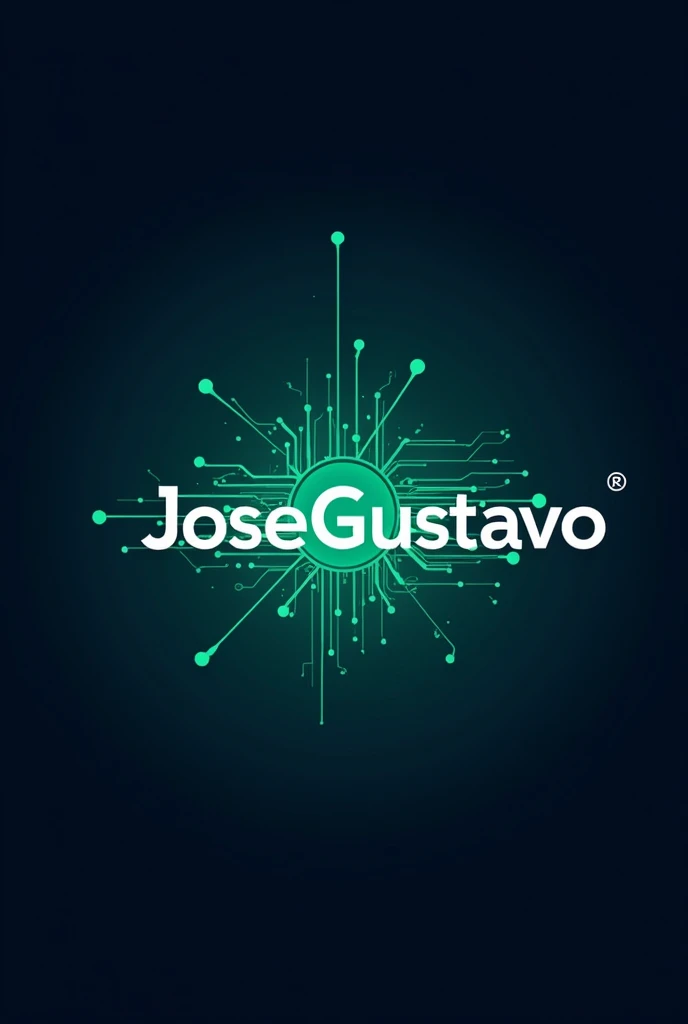 create a technology and marketing logo and name jose gustavo