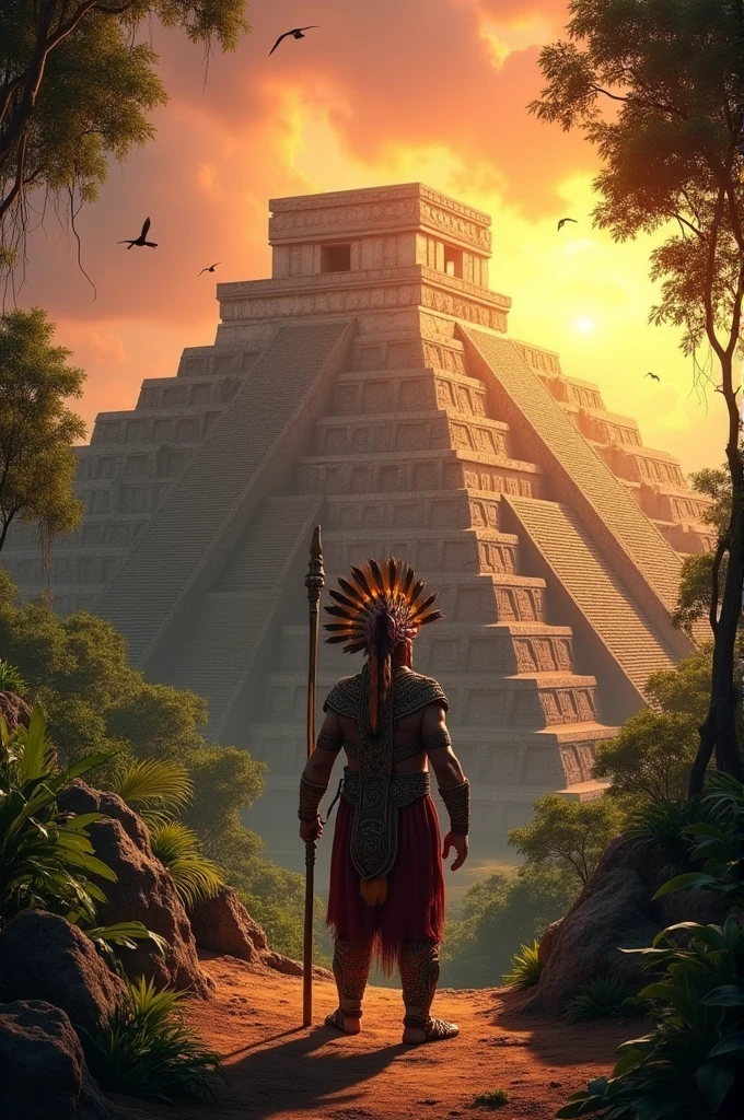 Aztec pyramids 

