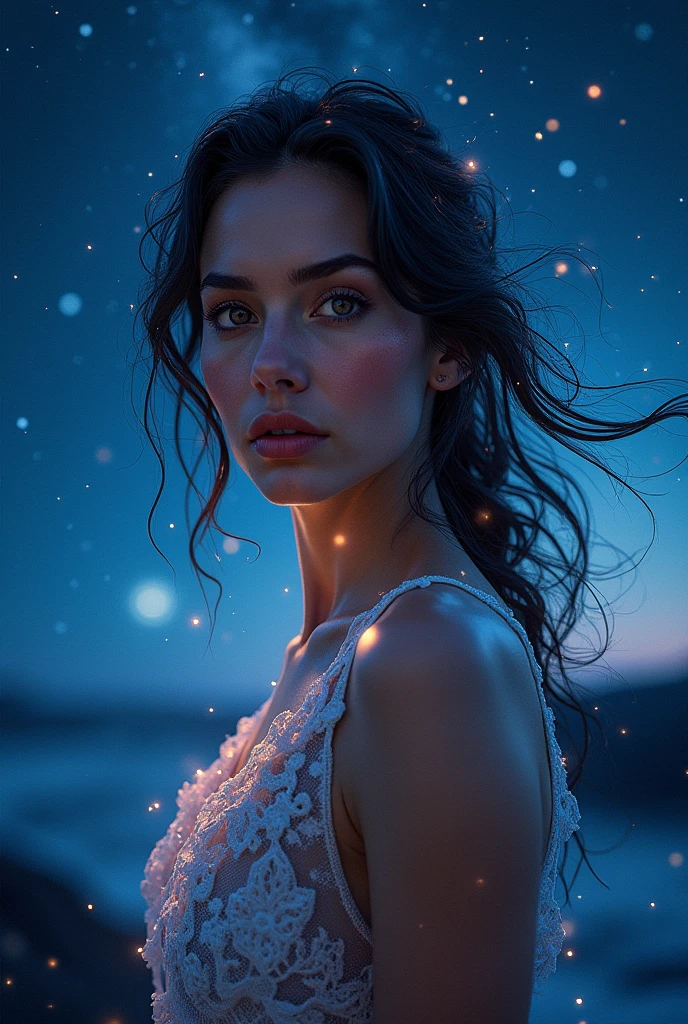 A beautiful body women naked
, captivating night sky dry brush speed painting, brush strokes +, epic composition, bright colors, stars, photorealism, cinematography, looking at the camera, ((Isolation:1.1 ), (Glaze:1.1), (Reflected light:1.2), Glass, Polygon, extremely detailed, intricate, (((((to the looking at the camera)) )), full shot, ((dark theme)), ((VFX))PhotoRealCinematic4768 x 512px