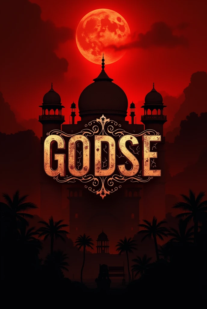 Create a logo named godse film poster