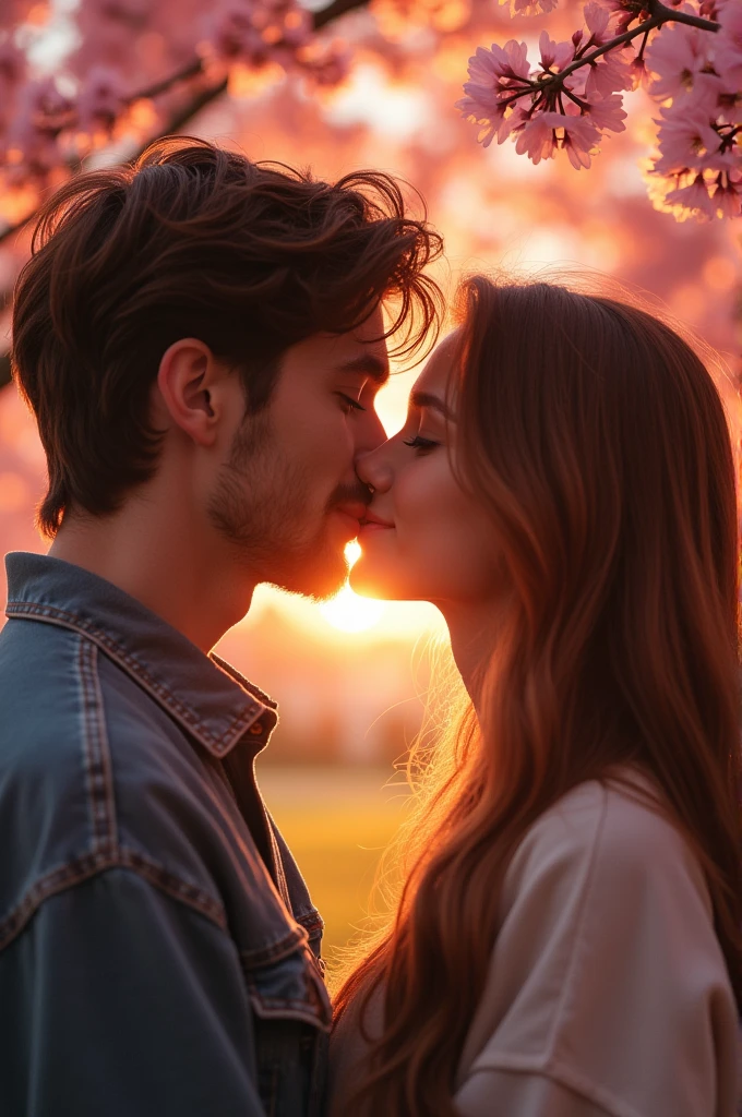 25 age old man kiss a girl 20 age old