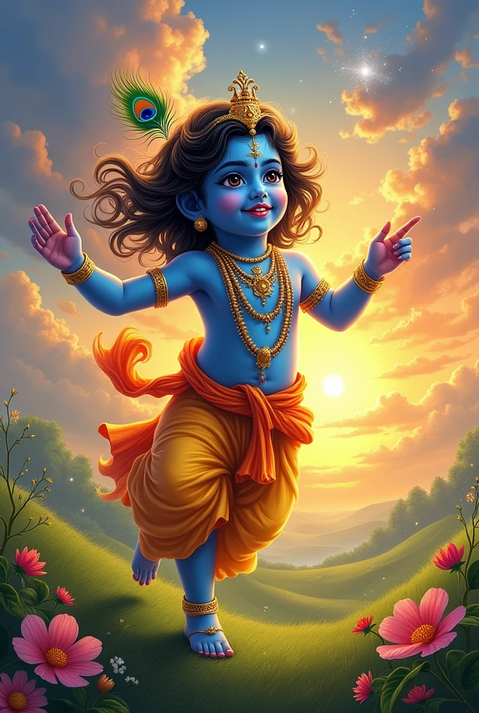 Shree krishan name's lord ,