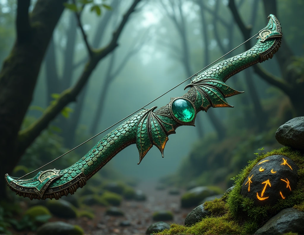 Let's create a bow inspired by dragons