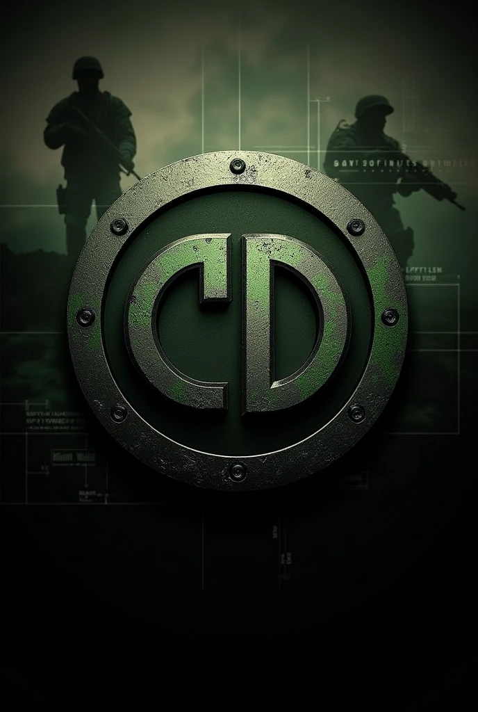 Call of duty 4 Modern warfare circular logo