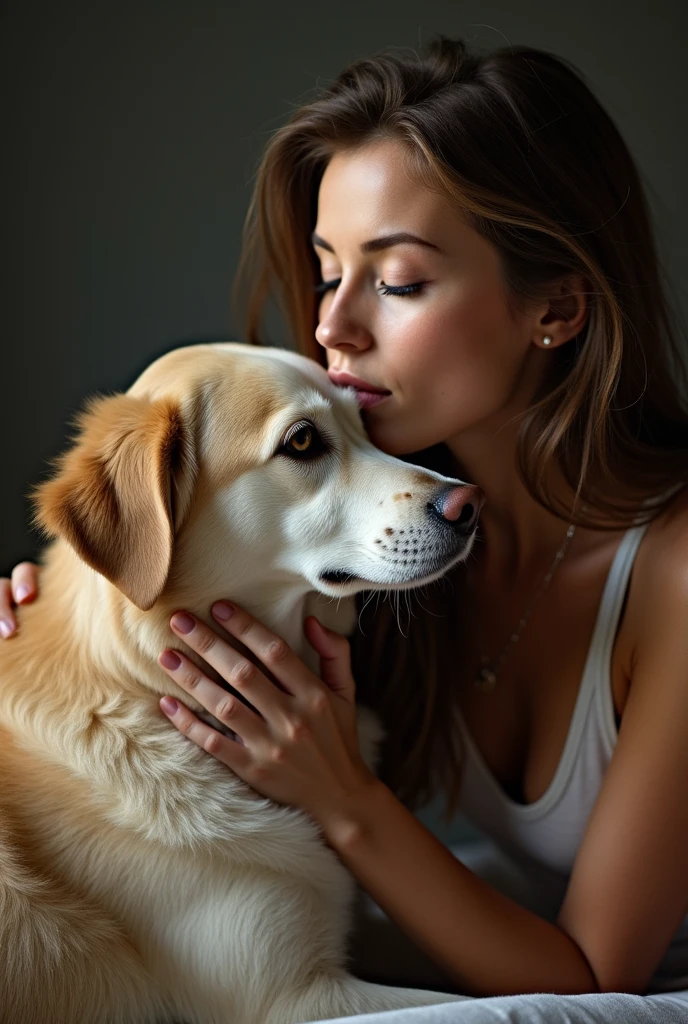 Woman being penetrated by her dog