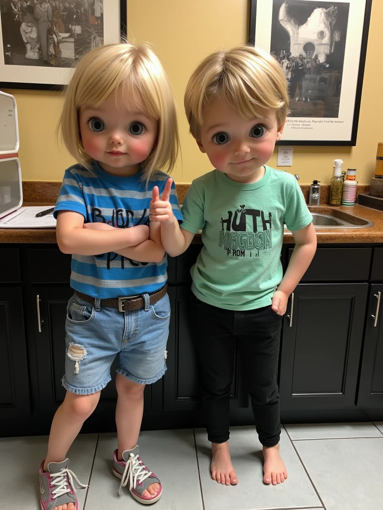 The right one fucks the left one in the ass
