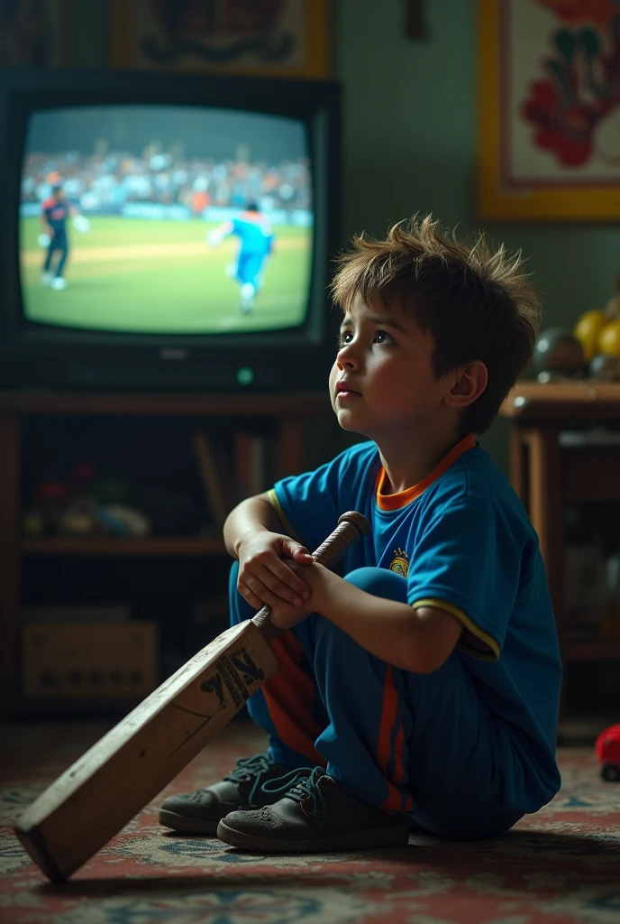 One boy tv old on cricket your team loss reaction