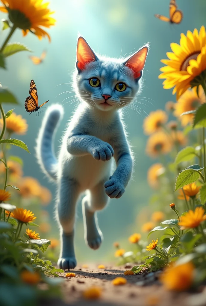 Cat with 6 legs