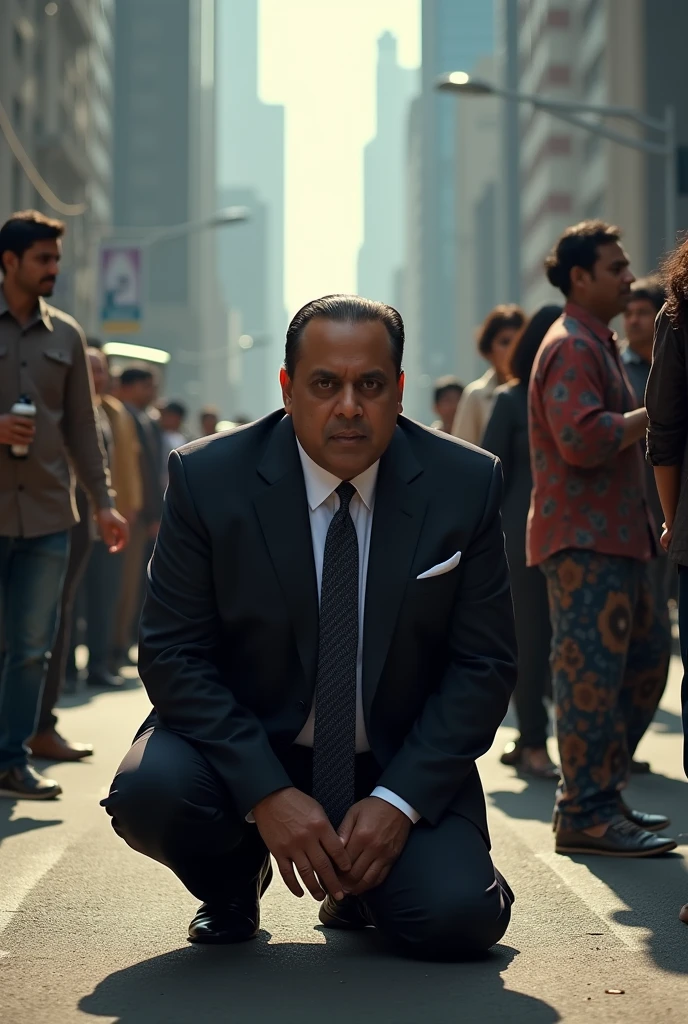 Mukesh ambani begging
