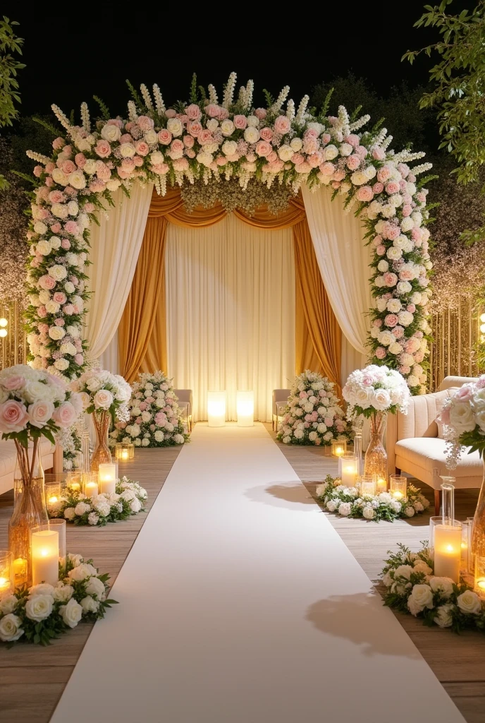 Beautiful wedding stage