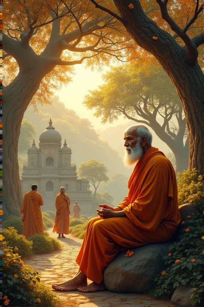 I want an image that represents the psychology of India in the Middle Ages