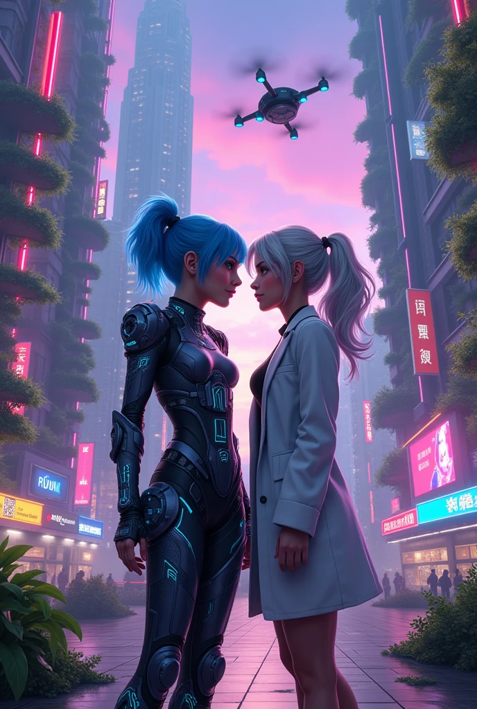 Paulina and Sofia in the future
