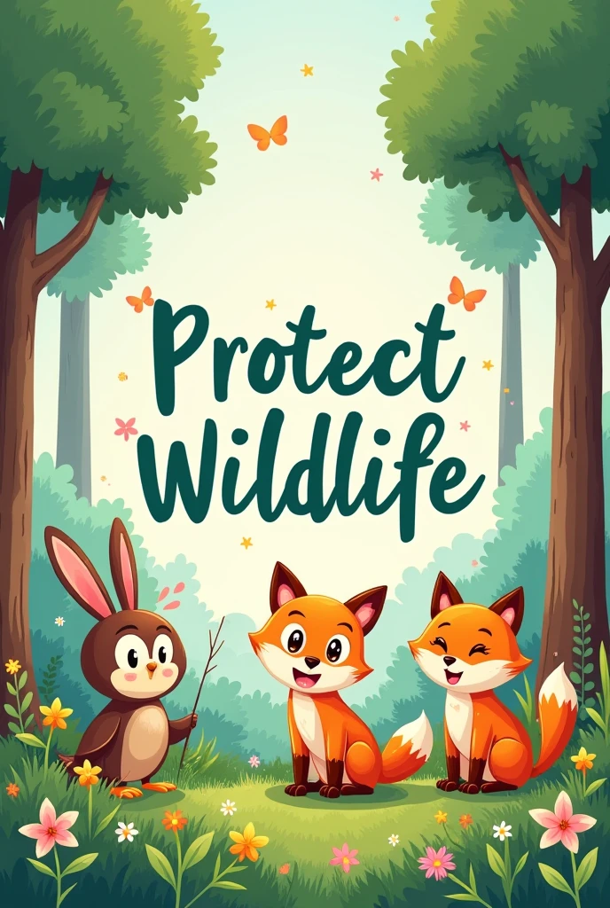 Make a phrase 365
Bedtime
Stories and Rhymes of animals and the environment the phrase is: Protect Wildlife (the phrase should be easy to draw by hand)