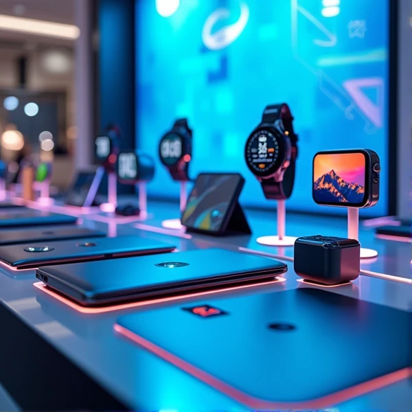 make an image for a collection about tech and electronics, for an e-commerce store 