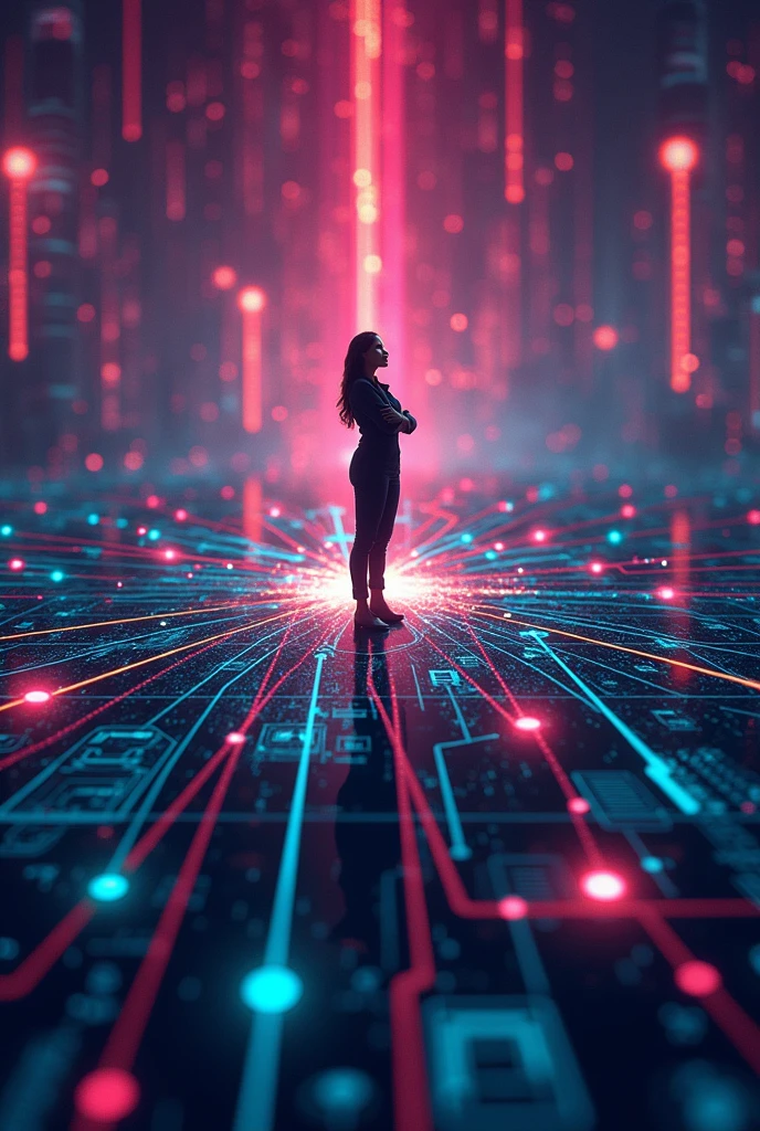 Cover Concept:
Background: A high-tech grid or network with dynamic elements representing the logistics industry, featuring subtle icons or infographics related to logistics.
Central Image: A powerful image of brown women leading a team through complex logistics scenarios, perhaps with digital overlays illustrating their strategic impact.
Color Scheme: Strong, impactful colors such as dark purple and gold with accents of vibrant pink or teal to convey strength and leadership.