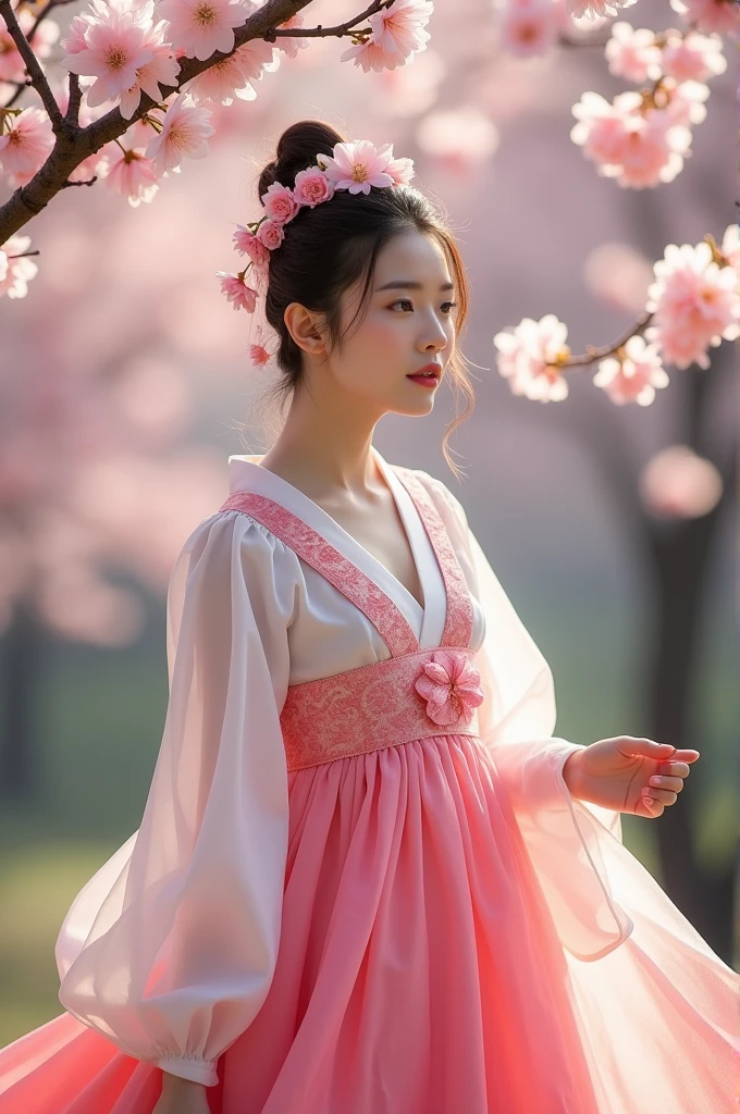 Korean beautiful woman model drawing very beautiful thin waist