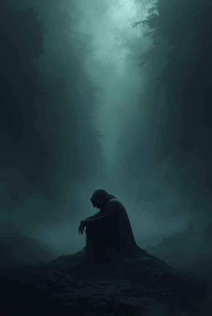 The emptiness that consumes you from the inside out dark image