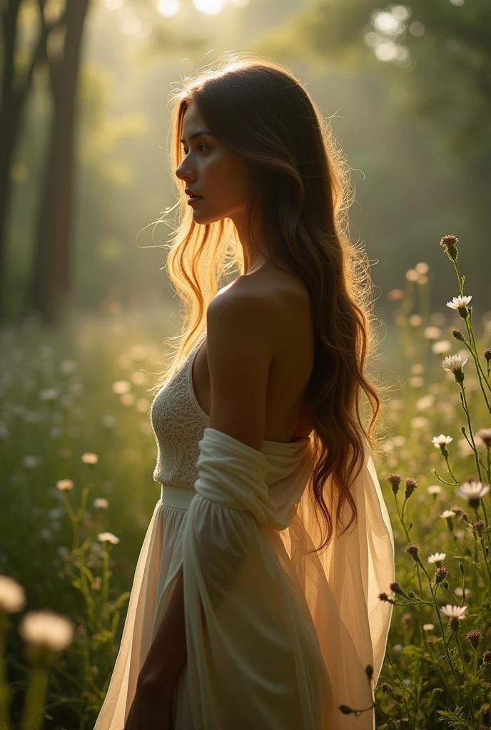 bare woman