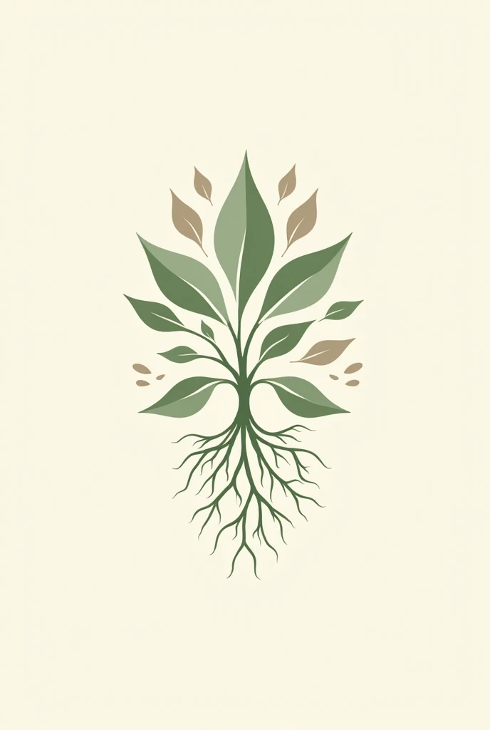 Create a clean and elegant logo for a range of feminine care products based on African plants called DOUCEUR INTIME. The design should incorporate natural elements such as leaves, roots, and symbols of well-being. Use natural, soothing colors to evoke purity, balance and serenity. The logo must reflect the effectiveness of the products in relieving intimate problems, providing natural lubrication, and improving general well-being."