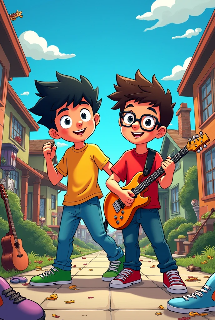 Drake & josh cine Nickelodeon anime