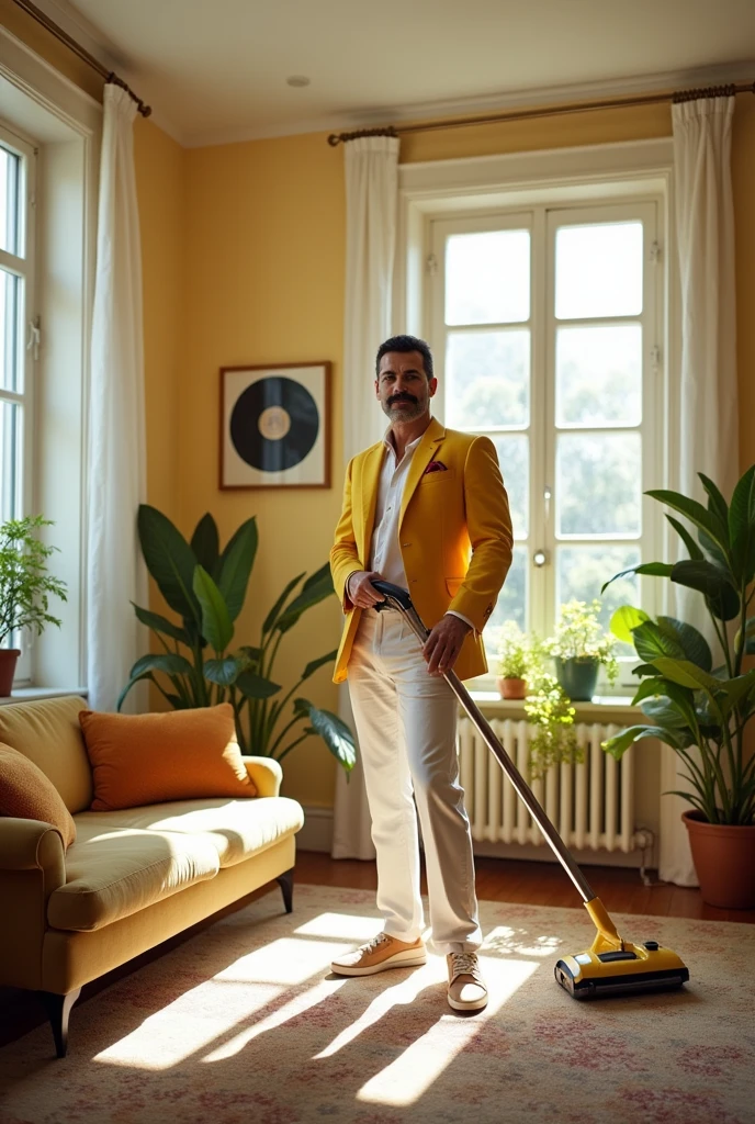 Singer freddy mercury clean room with vacum cleaner