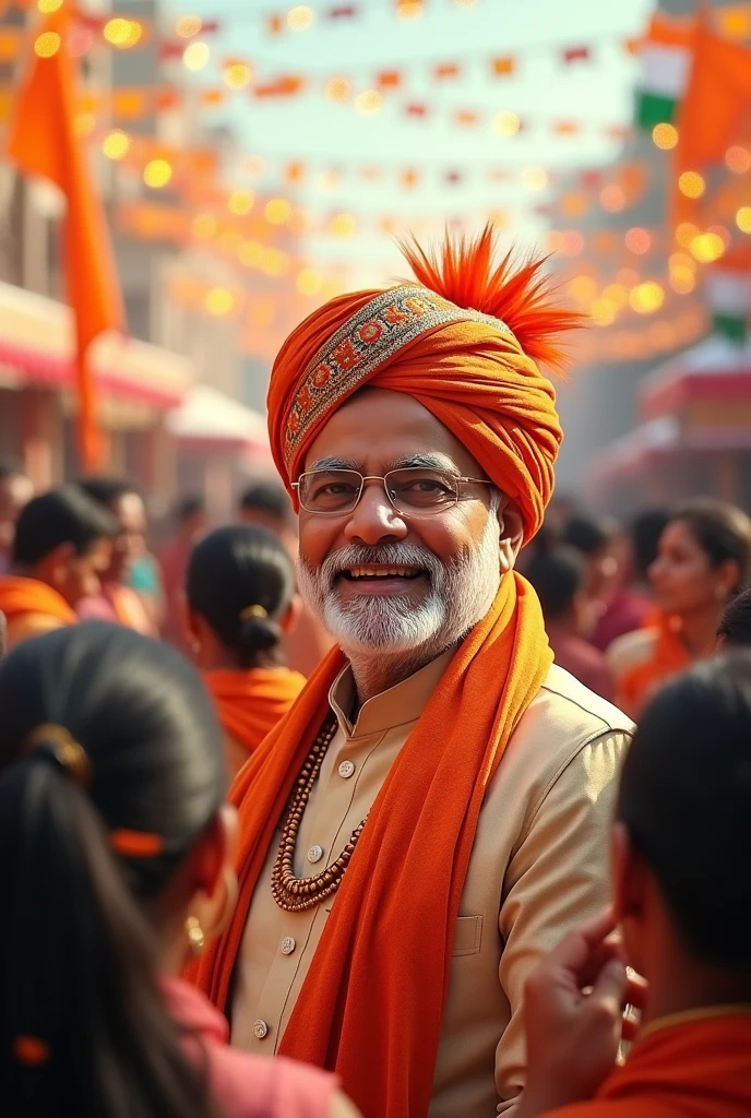 Modi ji with cap