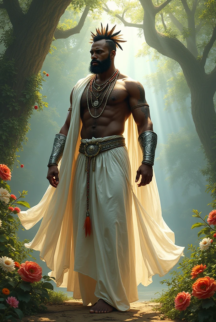 Warrior Orisha who wears white,