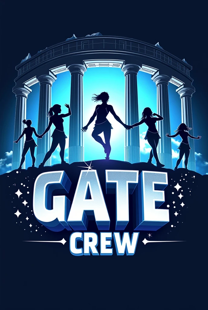 Make a logo. It&#39;s for a kpop dance group called "Olympus Gate Crew"