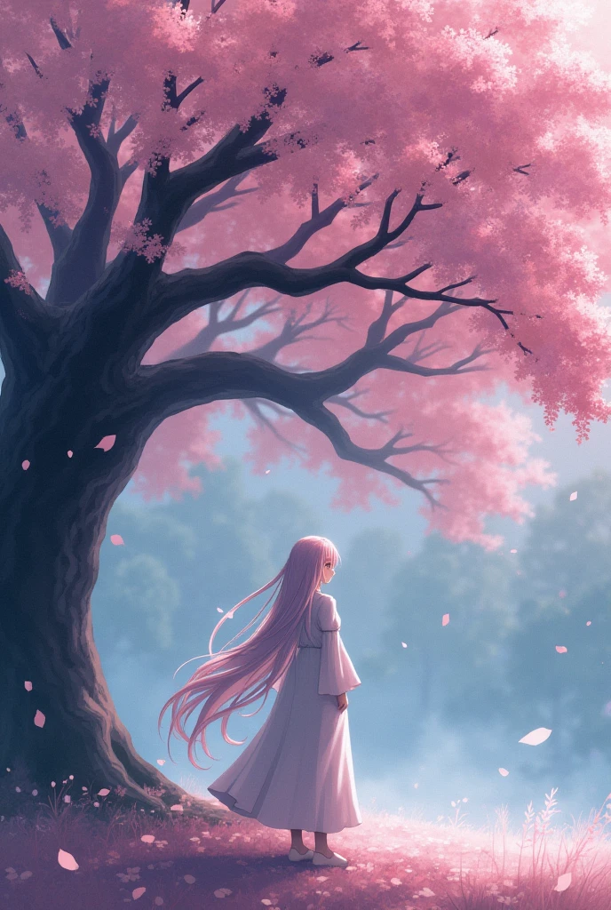 a genderless anime character that exudes an air of loneliness, knowledge, mystery, and rich inner making others not dare to come close, only watch from afar