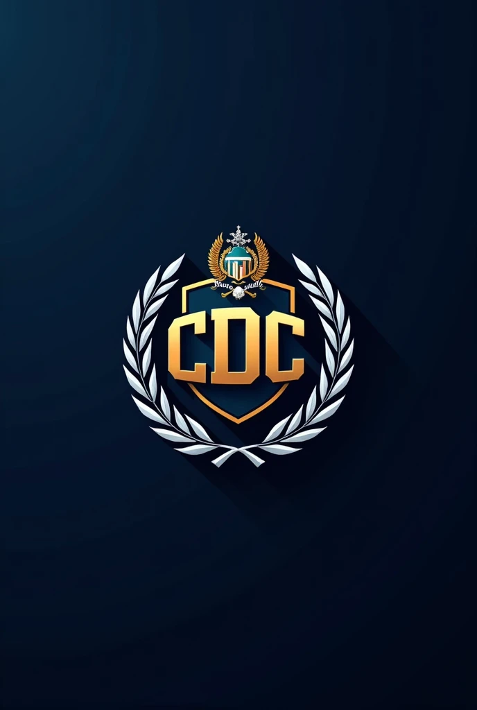 Logo of a military alliance organization taking a real one as a reference with the initials CDC