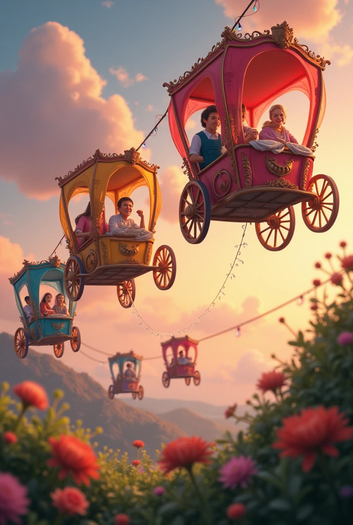 vertical carriages
