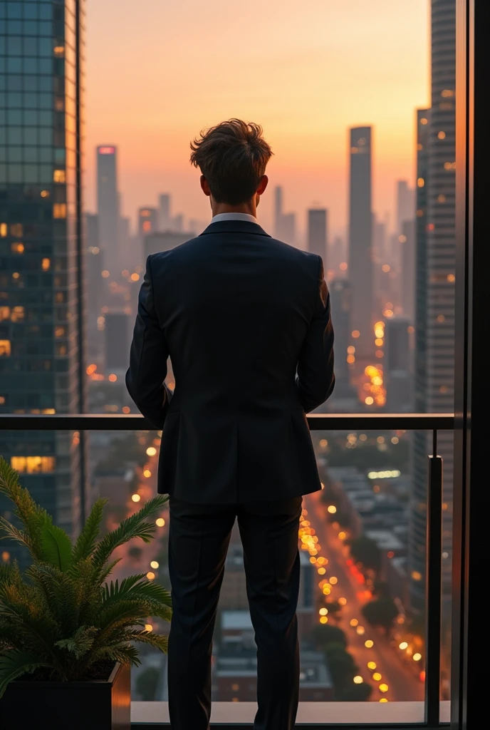 A young millionaire