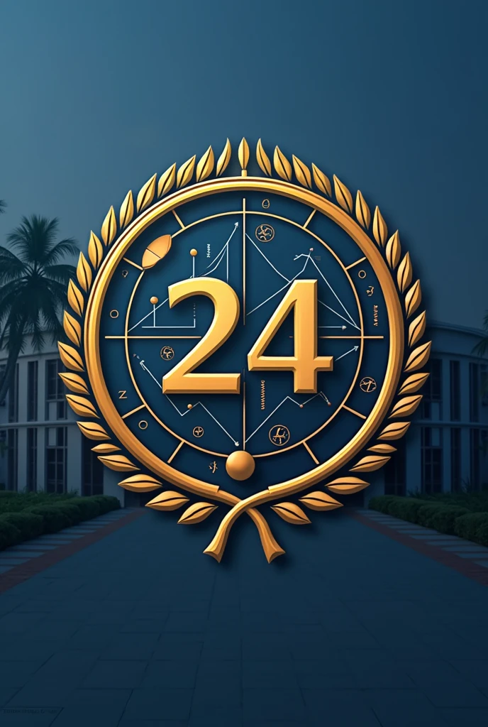 logo for fb cover photo,this is for statistics Department of khulna University.can you give me a Complex logo for statistics-24