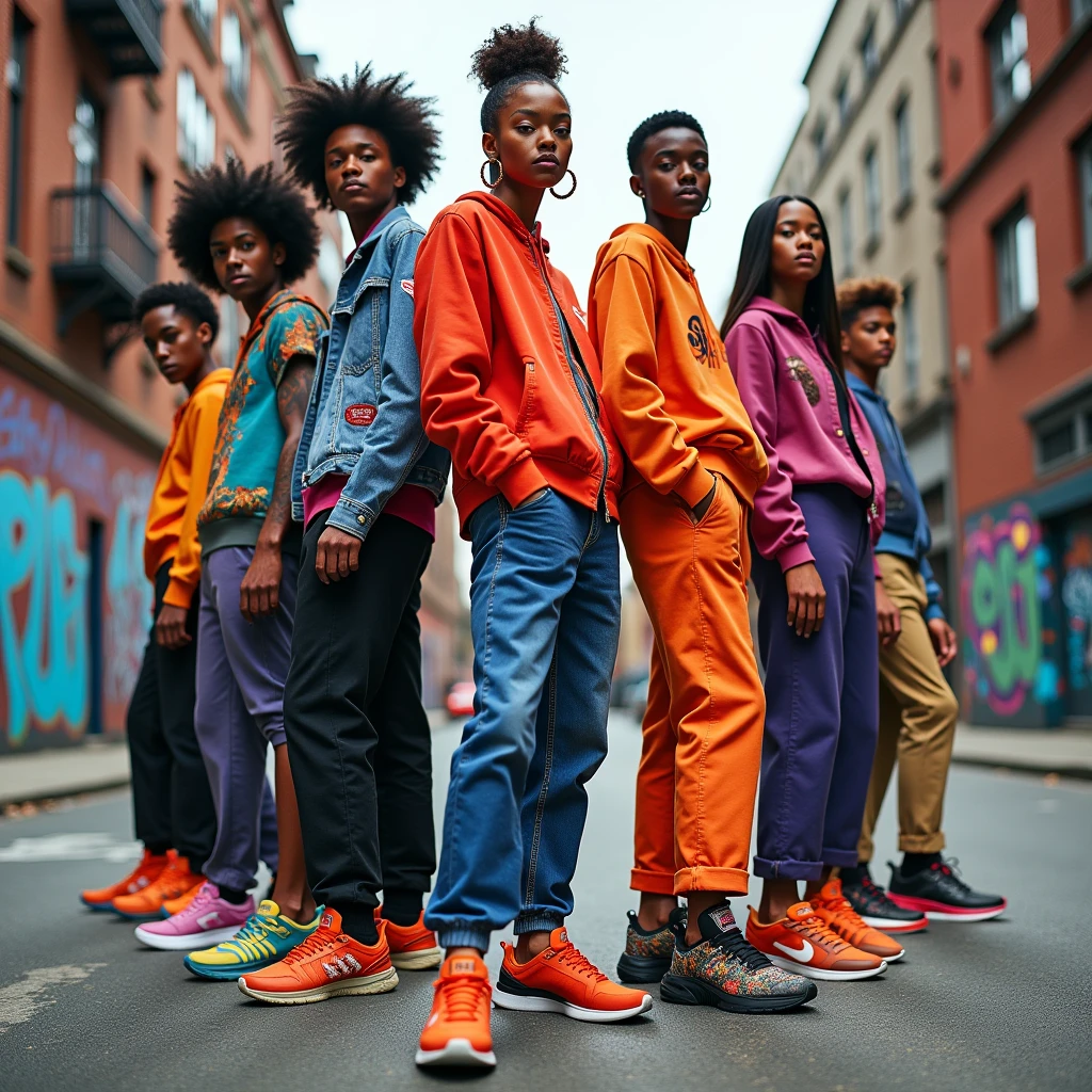 make an image for a fashion collection, for an e-commerce store it could even be a sneaker