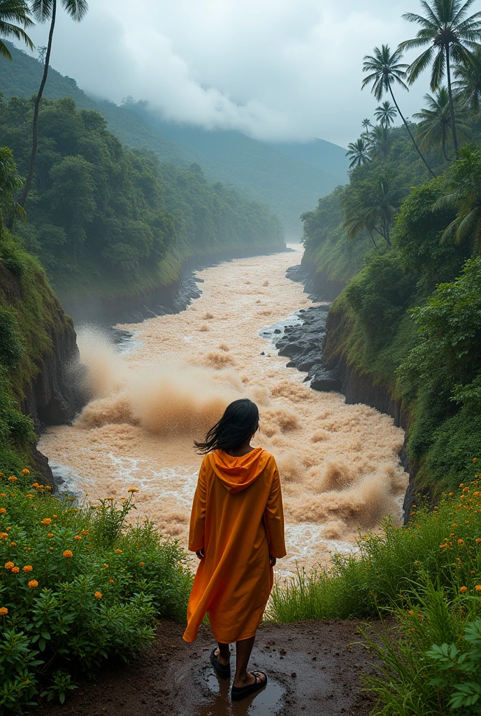 Surge from landslide in kerala
