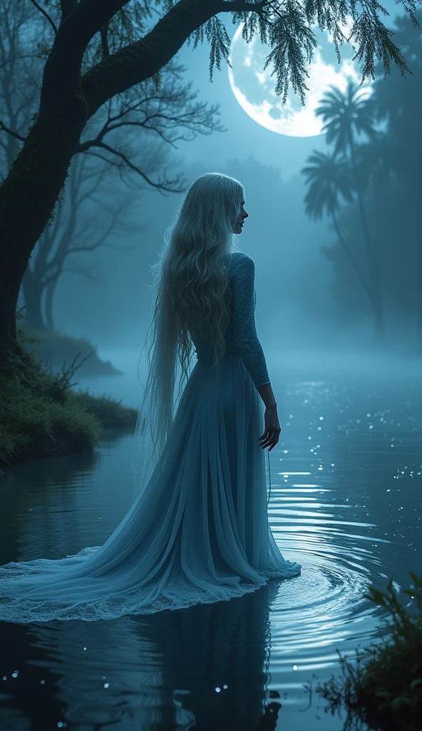 Many have encountered me, some claiming to see me rise from the water or hear my mournful cries echoing through the park