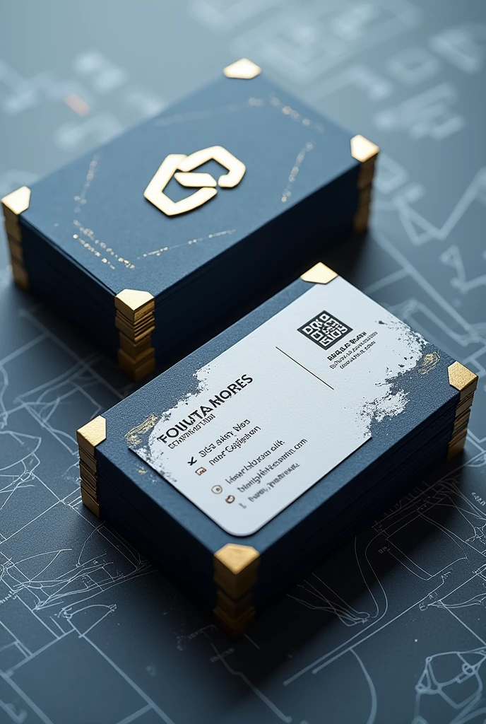 Design business card for construction company