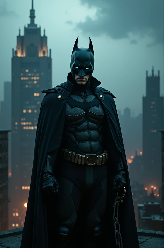Imagine a secret child of hitler and batman