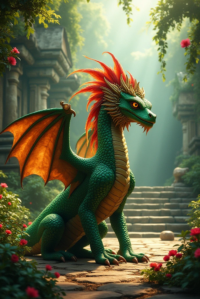 Aztec dragon