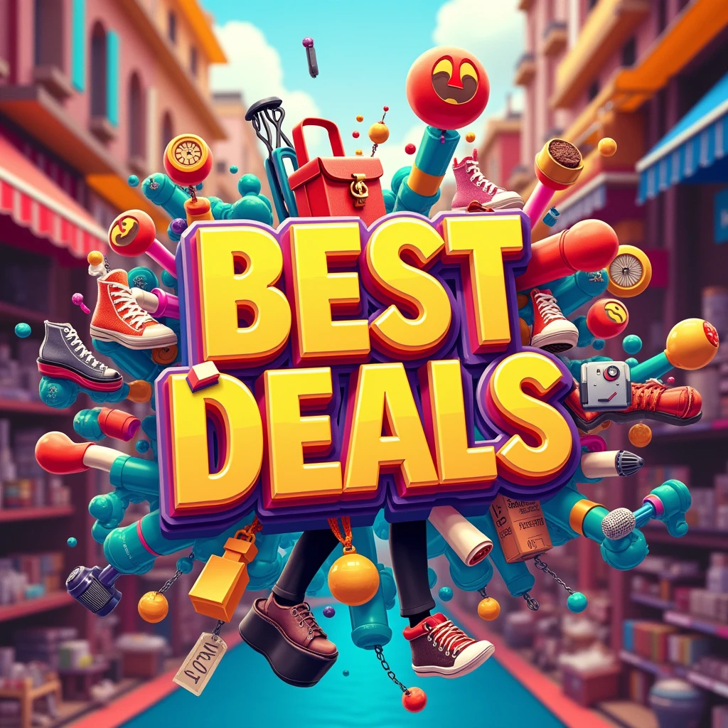 make an image for a collection about best deals, for an e-commerce store
