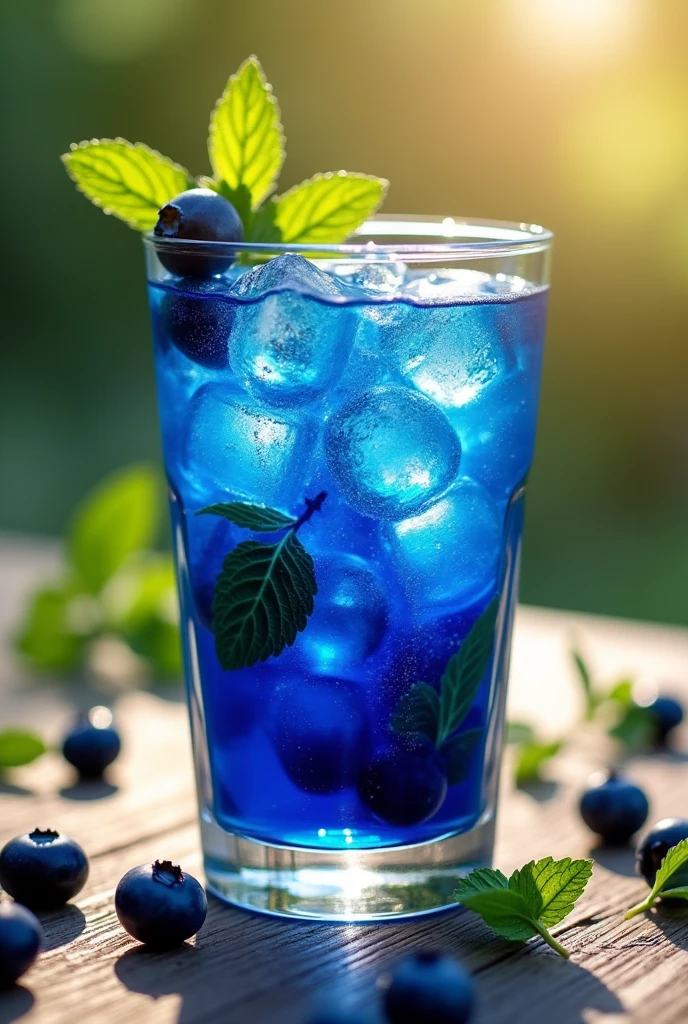 Blueberry refresher