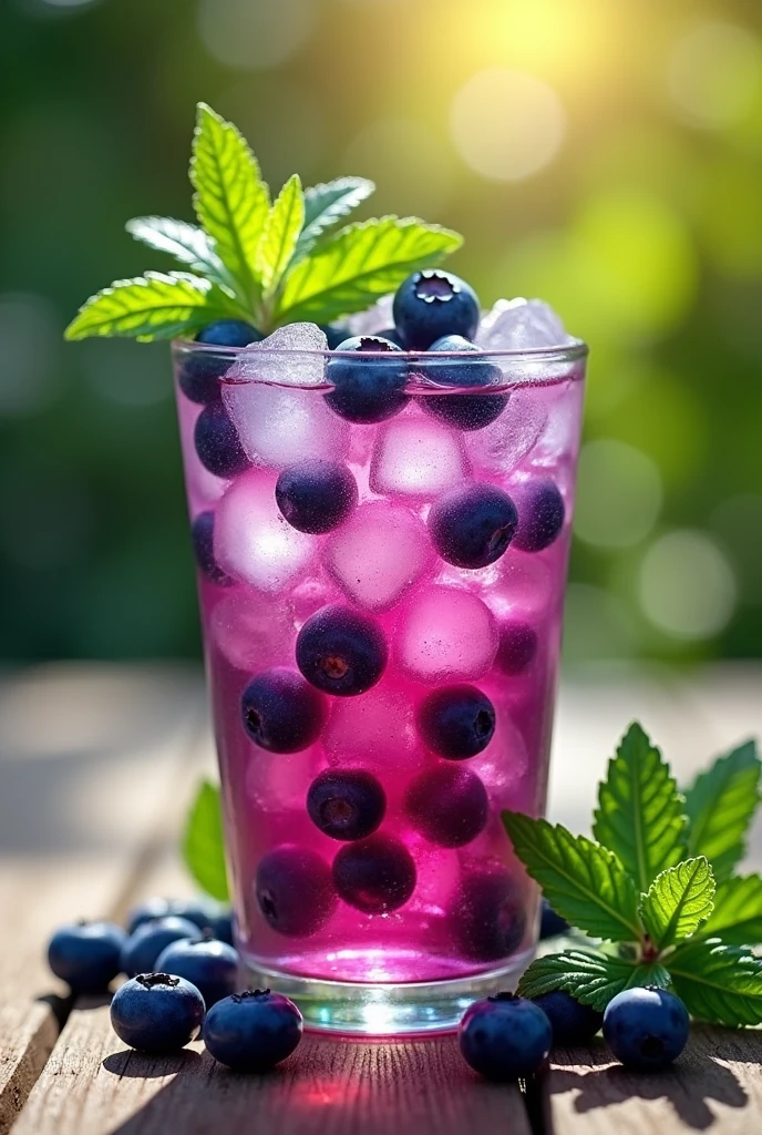 Blueberry refresher